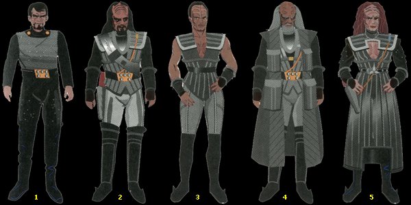 Uniformy Klingon