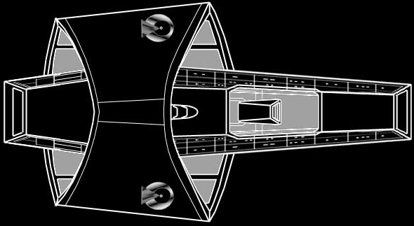 Tda Apollo - pohled shora