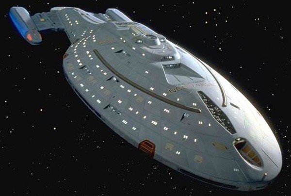 USS Voyager, pohled shora